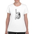 thumbnail image 1 of Begging Hunger T-Shirt Women -Mohsen Najafi Designs, Female XX-Large, 1 of 4