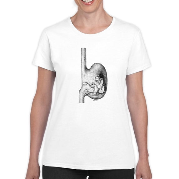 Begging Hunger T-Shirt Women -Mohsen Najafi Designs, Female XX-Large