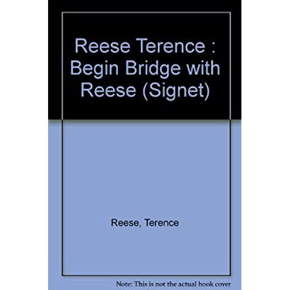 Pre-Owned Begin Bridge with Reese (Unknown) 0451162927 9780451162922