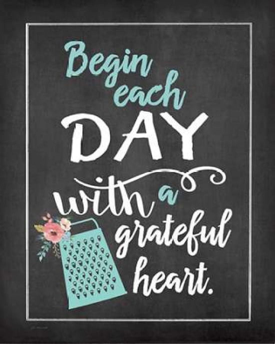 Begin Each Day Canvas Art - Jo Moulton (24 x 30)