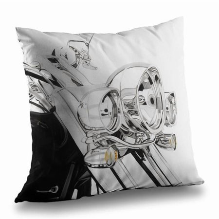 Begin Home Decor 14 x 14 in. Motorcycle Light Vintage Man Poly Twill Throw Pillow - Home Decor
