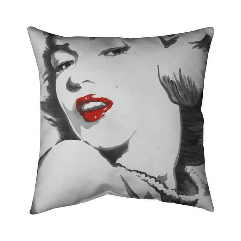 Marilyn monroe top decorative pillows