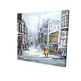 thumbnail image 1 of Begin Home Decor 2080-0808-CI64 8 x 8 in. Busy Street by A Cloudy Day-Print on Canvas, 1 of 1