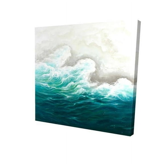Begin Home Decor 2080-0808-CO58 8 x 8 in. Seaside-Print on Canvas
