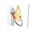 thumbnail image 1 of Begin Home Decor 2080-0808-FA27 8 x 8 in. High Heel Ready to Wear-Print on Canvas, 1 of 1