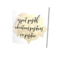 thumbnail image 1 of Begin Home Decor 2080-0808-QU10-1 8 x 8 in. Esprit Positif Vibrations Positives-Print on Canvas, 1 of 1