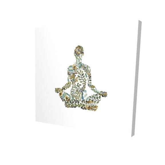 Begin Home Decor 2080-0808-RE8 8 x 8 in. Zen Attitude-Print on Canvas