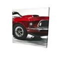 thumbnail image 1 of Begin Home Decor 2080-0808-TR78 8 x 8 in. Classic Red Car-Print on Canvas, 1 of 1