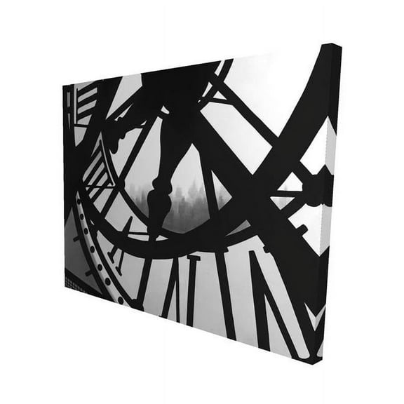 Begin Home Decor 2080-0810-MI68 8 x 10 in. Giant Clock In Orsay Museum-Print on Canvas