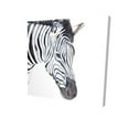 thumbnail image 1 of Begin Home Decor 2080-1212-AN412 12 x 12 in. Zebra-Print on Canvas, 1 of 1