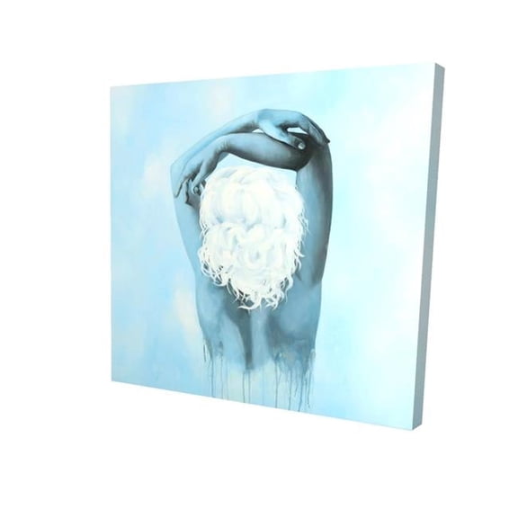 Begin Home Decor 2080-1212-FI43 12 x 12 in. Sweet Woman-Print on Canvas