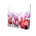 thumbnail image 1 of Begin Home Decor 2080-1212-FL99 12 x 12 in. Pink Tulips Field-Print on Canvas, 1 of 1