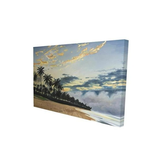 Begin Home Decor 2080-1218-CO148 12 x 18 in. Tropical Summer Moments-Print on Canvas