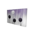 thumbnail image 1 of Begin Home Decor 2080-1218-FL181-1 12 x 18 in. Purple & White Allium Flowers-Print on Canvas, 1 of 1