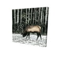 thumbnail image 1 of Begin Home Decor 2080-1616-AN489-1 16 x 16 in. Caribou in the Forest-Print on Canvas, 1 of 1