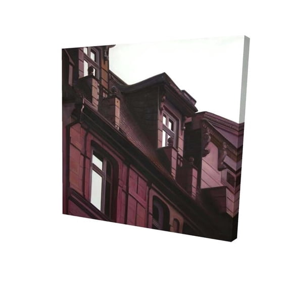 Begin Home Decor 2080-1616-AR9 16 x 16 in. Architectural Building-Print on Canvas