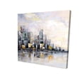 thumbnail image 1 of Begin Home Decor 2080-1616-CI205 16 x 16 in. Abstract Cityscape in the Morning-Print on Canvas, 1 of 1
