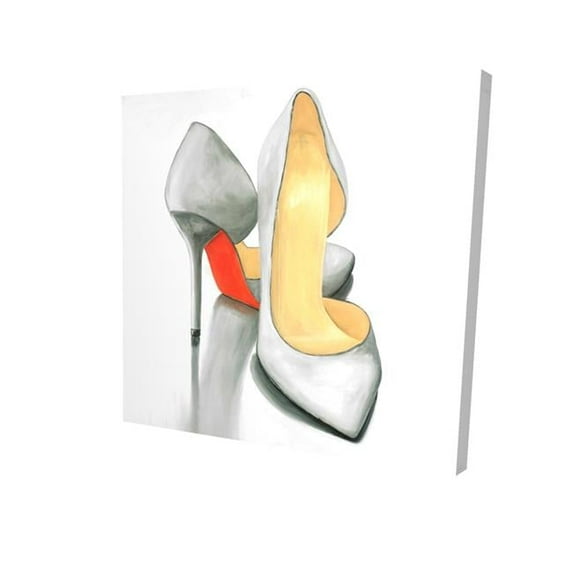 Begin Home Decor 2080-1616-FA27 16 x 16 in. High Heel Ready to Wear-Print on Canvas
