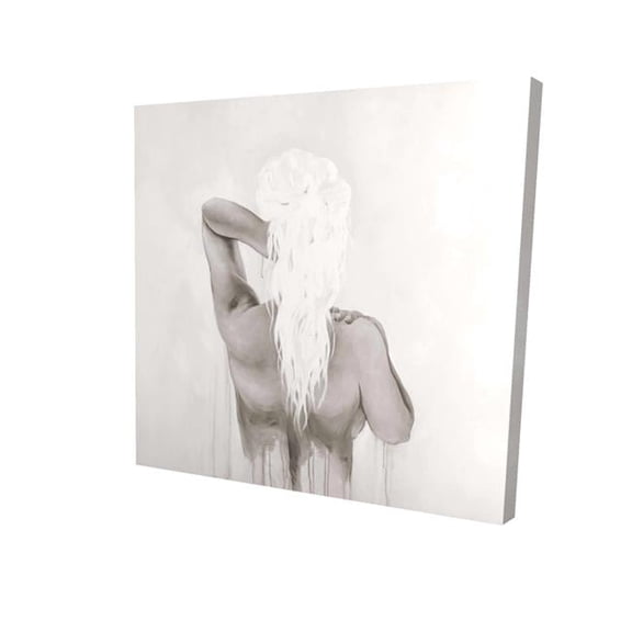 Begin Home Decor 2080-1616-FI42-1 16 x 16 in. Beautiful Dreamy Woman-Print on Canvas