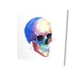 thumbnail image 1 of Begin Home Decor 2080-1616-MI86 16 x 16 in. Watercolor Colorful Skull Profile-Print on Canvas, 1 of 3