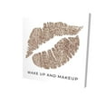 thumbnail image 1 of Begin Home Decor 2080-1616-QU44 16 x 16 in. Wake Up & Makeup-Print on Canvas, 1 of 3