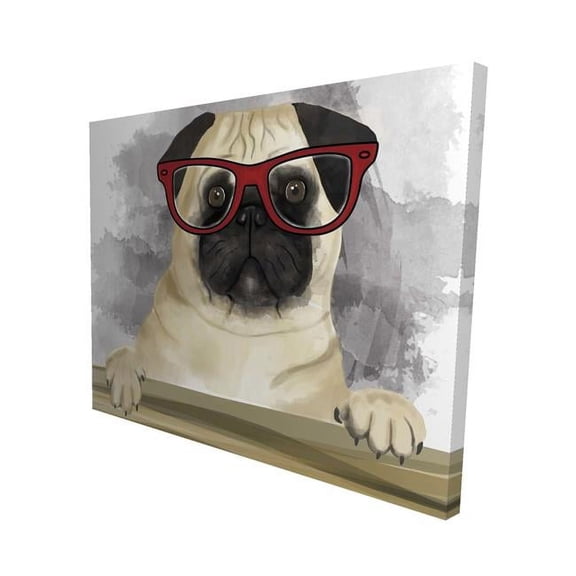 Begin Home Decor 2080-1620-AN95 16 x 20 in. Geek Carlin-Print on Canvas