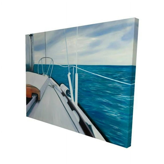 Begin Home Decor 2080-1620-CO122 16 x 20 in. Sail on the Water-Print on Canvas