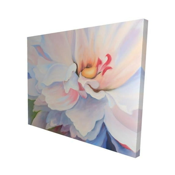Begin Home Decor 2080-1620-FL167 16 x 20 in. Pastel Colored Flower-Print on Canvas