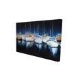thumbnail image 1 of Begin Home Decor 2080-2030-CO72 20 x 30 in. Evening At The Marina-Print on Canvas, 1 of 1