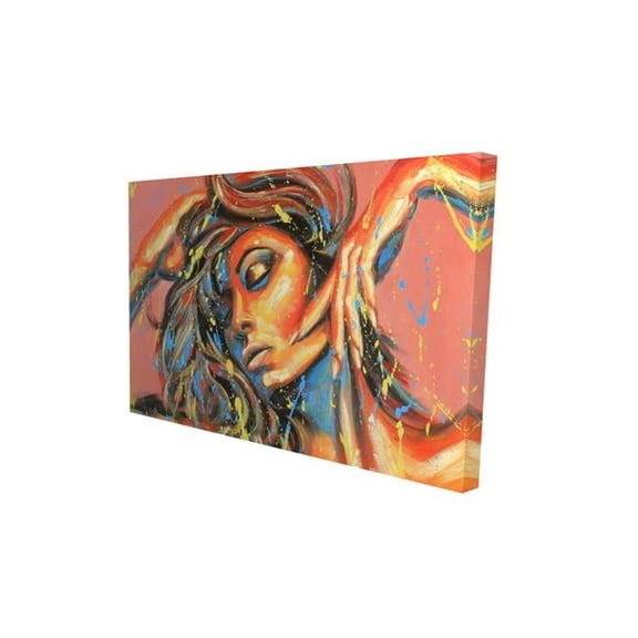 Begin Home Decor 2080-2030-FI57 20 x 30 in. Dance The Colors-Print on Canvas