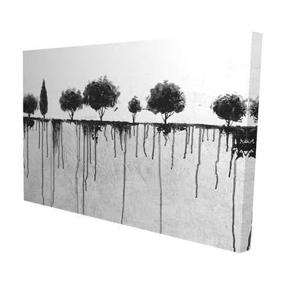 Begin Home Decor 2080-2030-LA86 20 x 30 in. Ink Bleeding Trees-Print on Canvas