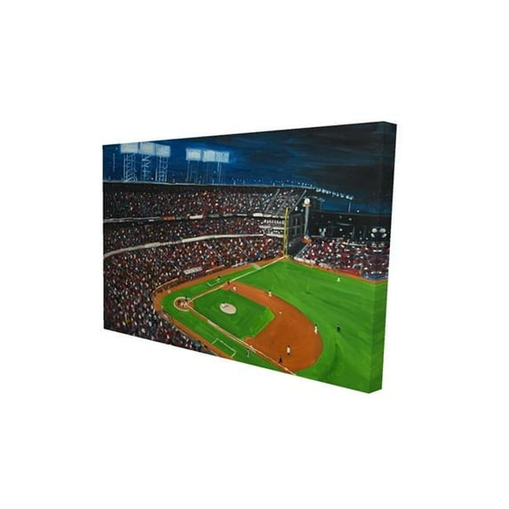 Begin Home Decor 2080-2030-SP65 20 x 30 in. Baseball Game-Print on Canvas