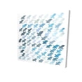 thumbnail image 1 of Begin Home Decor 2080-3232-AB70 32 x 32 in. X Pattern-Print on Canvas, 1 of 1