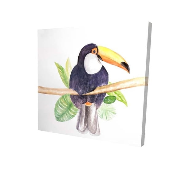 Begin Home Decor 2080-3232-AN354 32 x 32 in. Toucan-Print on Canvas