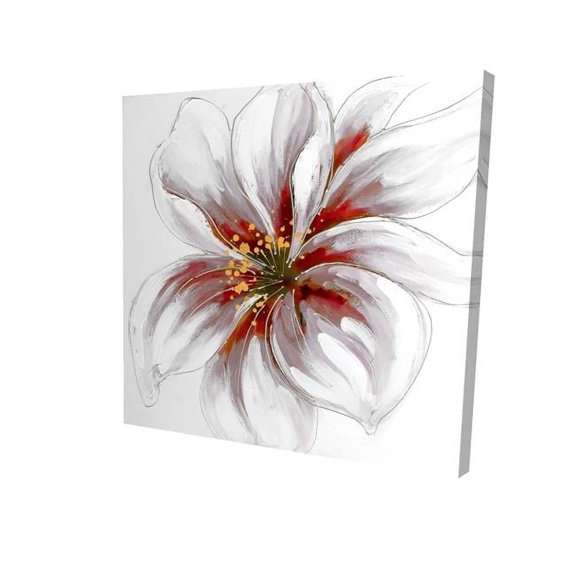 Begin Home Decor 2080-3232-FL166 32 x 32 in. Resplendent Pink Orchid-Print on Canvas