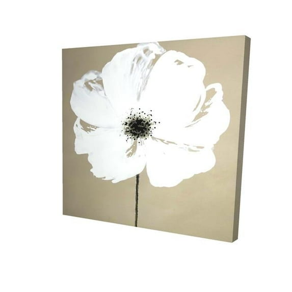 Begin Home Decor 2080-3232-FL281 32 x 32 in. Abstract Color Splash Flower-Print on Canvas