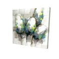 thumbnail image 1 of Begin Home Decor 2080-3232-FL71 32 x 32 in. Abstract Blue Tulips-Print on Canvas, 1 of 1