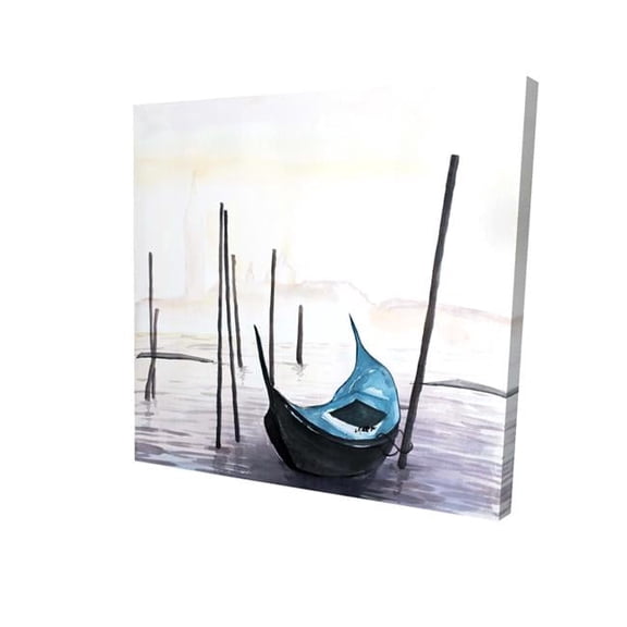 Begin Home Decor 2080-3232-LA130 32 x 32 in. Gondola In Venice-Print on Canvas