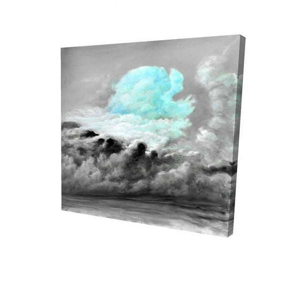 Begin Home Decor 2080-3232-LA59-1 32 x 32 in. Blue Clouds-Print on Canvas