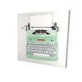 thumbnail image 1 of Begin Home Decor 2080-3232-MI72-1 32 x 32 in. Mint Typewriter-Print on Canvas, 1 of 1