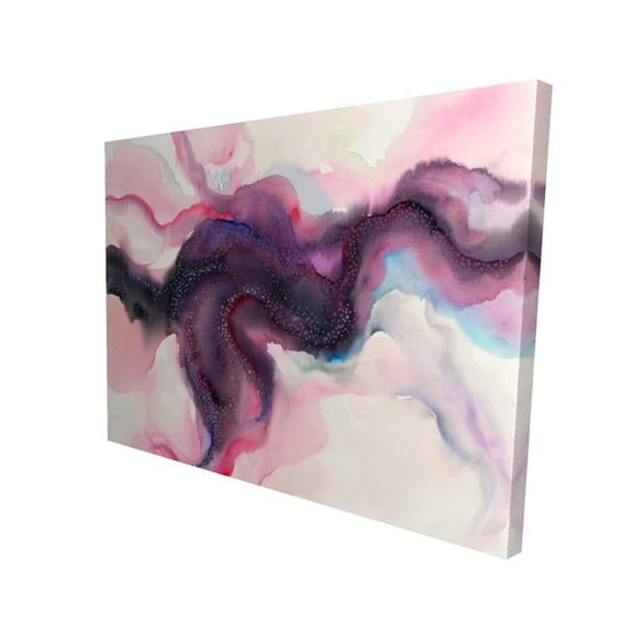 Begin Home Decor 2080-3648-AB87 36 x 48 in. Celestial Body - Abstract Shapes Canvas for Home Decor