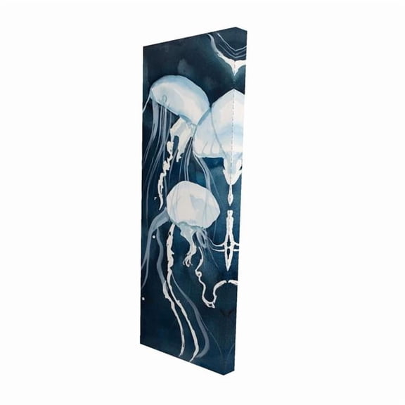 Begin Home Decor 2080-6020-AN407 20 x 60 in. Medusa - Bedroom Aquatic Animals Canvas - Home Decor Art