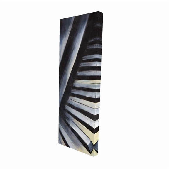 Begin Home Decor 2080-6020-MU28 20 x 60 in. Piano Keys - Modern Instrument Canvas for Home Decor