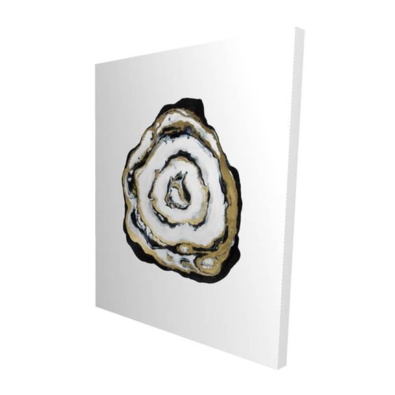 Begin Home Decor 2080-6048-MN6 48 x 60 in. Golden Agate - Shapes Livingroom Canvas for Home Decor