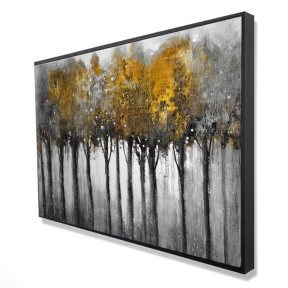 Begin Home Decor 2081-2436-LA12-2 24 x 36 in. Illuminated Forest - Framed Canvas Landscape for Home Decor
