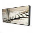 thumbnail image 1 of Begin Home Decor 2081-2448-CI221 24 x 48 in. City Bridge - Industrial Framed Canvas for Bedroom Decor, 1 of 1