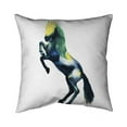 thumbnail image 1 of Begin Home Decor 5541-1818-AN367 18 x 18 in. Greeting Horse-Double Sided Print Indoor Pillow, 1 of 1