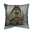 thumbnail image 1 of Begin Home Decor 5541-1818-CI291 18 x 18 in. Building Architecture In New-York-Double Sided Print Indoor Pillow, 1 of 1