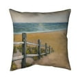 thumbnail image 1 of Begin Home Decor 5541-1818-CO45 18 x 18 in. Quiet Seaside-Double Sided Print Indoor Pillow, 1 of 1