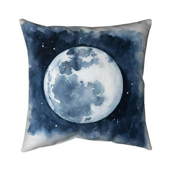Begin Home Decor 5541-1818-EA9 18 x 18 in. Satellite View of the Earth-Double Sided Print Indoor Pillow